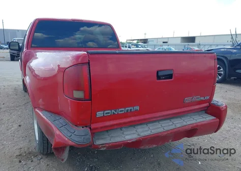 1997 GMC Sonoma Sls Sportside from USA, damaged, VIN 1GTCS19X0V8522651